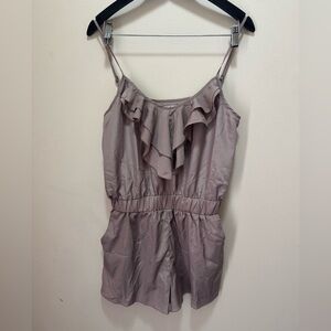 Alythea Ruffled Sleeveless Romper